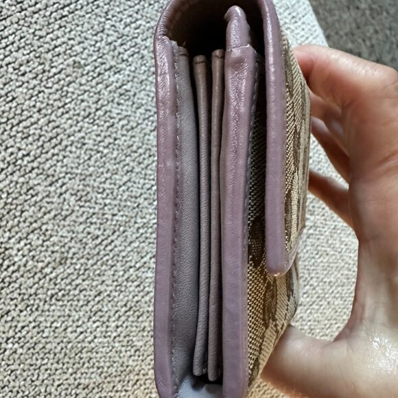 Gucci Canvas Signature Lilac Purple Long Wallet 231099-2149 - Picture 3 of 14